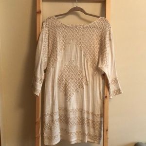 Crochet Free People Mini Dress